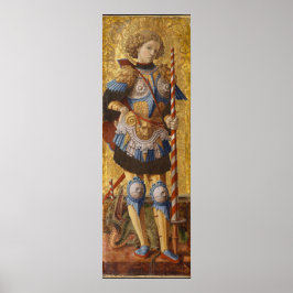 schilderij St. George en de Draak Poster