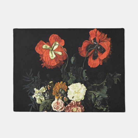 schilderij Stilleven met bloemen Deurmat (Voorkant)