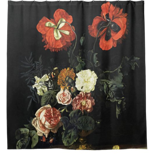  schilderij Stilleven met bloemen Douchegordijn (Voorkant)