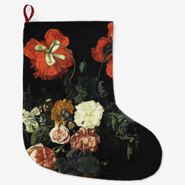  schilderij Stilleven met bloemen Grote Kerstsok