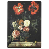 schilderij Stilleven met bloemen Klembord (Achterkant)