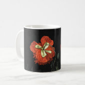 schilderij Stilleven met bloemen Koffiemok (Voorkant links)