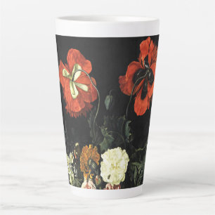  schilderij Stilleven met bloemen Latte Mok