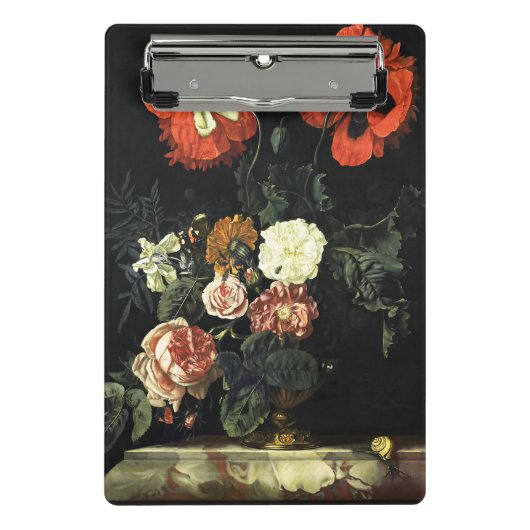 schilderij Stilleven met bloemen Mini Klembord (Voorkant)
