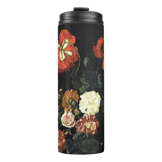 schilderij Stilleven met bloemen Thermosbeker (Voorkant)