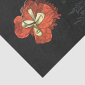  schilderij Stilleven met bloemen Tissuepapier (Detail)