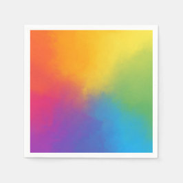 Schilderij Tie Dye Arts and Crafts Kleurrijke part Servet