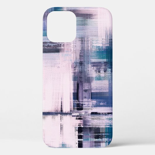 schilderij van abstracte olie op doek, met de hand Case-Mate iPhone case (Achterkant)