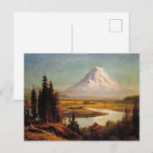 Schilderij van Albert Bierstadt op Rainier Briefkaart (Voorkant / Achterkant)