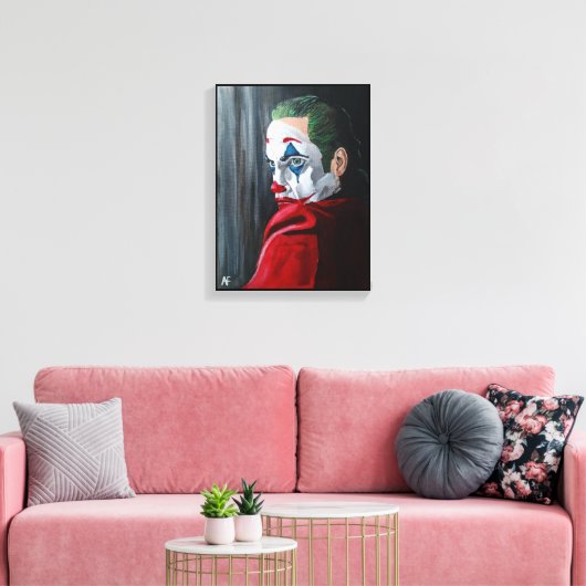 Schilderij van Alfred Fox Canvas Afdruk (Insitu (Woonkamer))