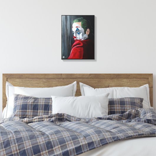 Schilderij van Alfred Fox Canvas Afdruk (Insitu (Slaapkamer))