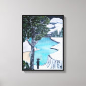 Schilderij van Alfred Fox Canvas Afdruk (Voorkant)