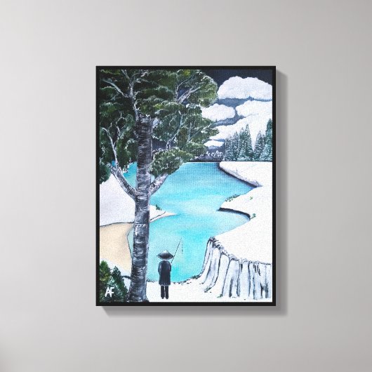 Schilderij van Alfred Fox Canvas Afdruk (Voorkant)