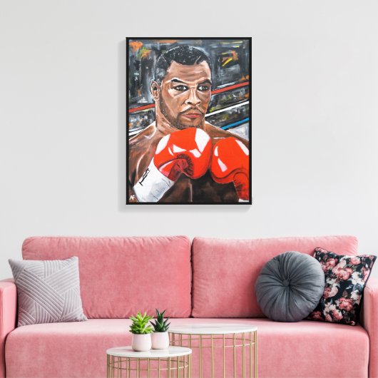 Schilderij van Alfred Fox Canvas Afdruk (Insitu (Woonkamer))