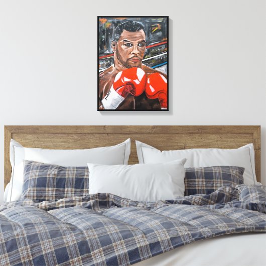 Schilderij van Alfred Fox Canvas Afdruk (Insitu (Slaapkamer))