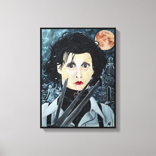 Schilderij van Alfred Fox Canvas Afdruk (Voorkant)