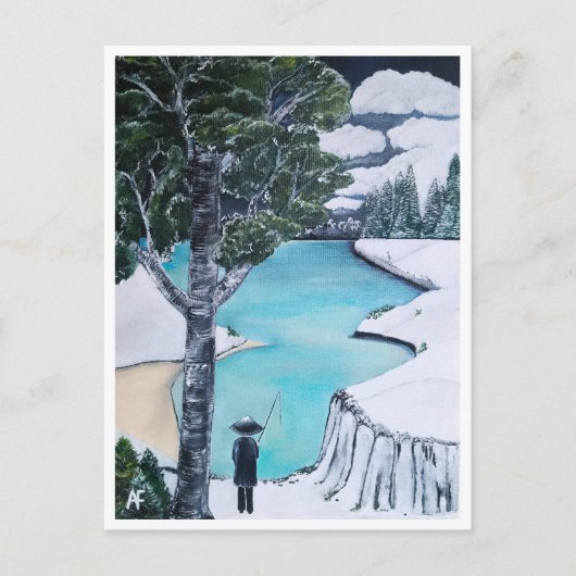 Schilderij van Alfred Fox Collectable Briefkaart (Voorkant)