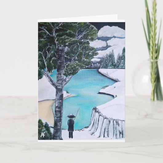 Schilderij van Alfred Fox Kaart (Voorkant)