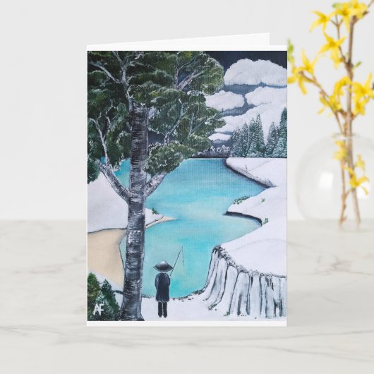 Schilderij van Alfred Fox Kaart (Gele Bloem)