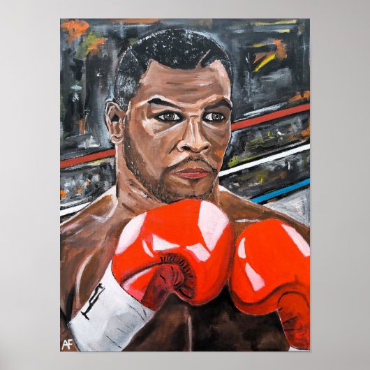 Schilderij van Alfred Fox Poster (Voorkant)