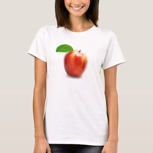 schilderij van appels - T-shirt (Voorkant)