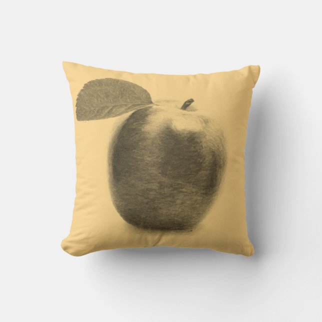  schilderij van Apple - Pillow Kussen (Voorkant)