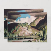 Schilderij van August Algonquin Park door A.J. Cas Briefkaart (Voorkant / Achterkant)