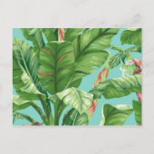  schilderij van bananenbladeren briefkaart (Voorkant)
