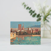  schilderij van Barcelona Briefkaart (Staand voorkant)