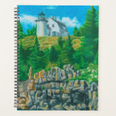 Schilderij van Bear Island Light Planner (Voorkant)
