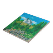 Schilderij van Bear Island Light Tegeltje (Zijkant)