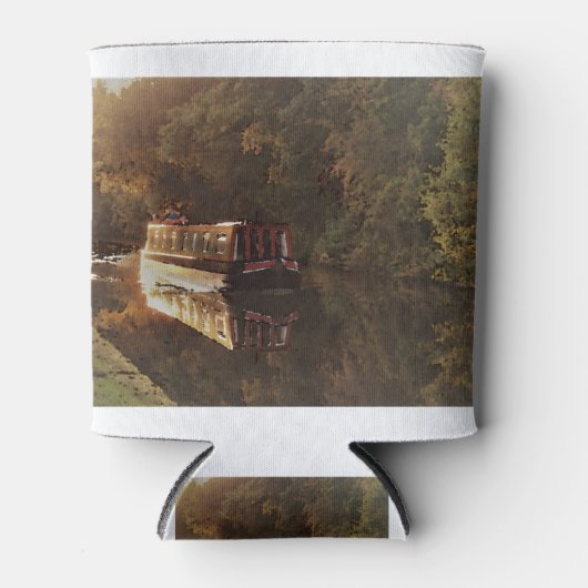 Schilderij van Britse smalboot Blikjeskoeler (Voorkant)