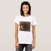 Schilderij van Britse smalboot T-shirt (Voorkant volledig)