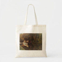Schilderij van Britse smalboot Tote Bag
