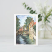 Schilderij van Brugge, België, Briefkaart (Staand voorkant)