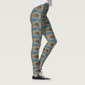 schilderij van Burj Khalifa Leggings (Rechts)