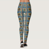 schilderij van Burj Khalifa Leggings (Achterkant)