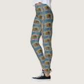 schilderij van Burj Khalifa Leggings (Links)
