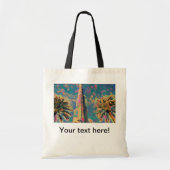 schilderij van Burj Khalifa Tote Bag (Voorkant)