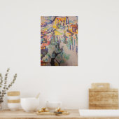 schilderij van cezanne - gewijzigd door Mark Petti Poster (Keuken)