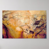 schilderij van Chauvet Cave Poster (Voorkant)