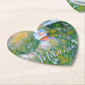 Schilderij van Claude Monet Dans La Prairie Kartonnen Onderzetters (Gekanteld)