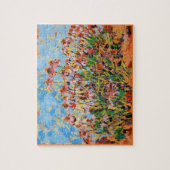 Schilderij van Coneflowers  / Kunstenaar Larry Ler Legpuzzel (Verticaal)