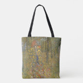 Schilderij van crucifix met een beeld van de Maagd Tote Bag (Achterkant)