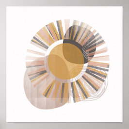 schilderij van de aesthetische Bohemen-Waterverf, Poster