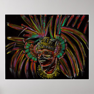 schilderij van de schedel poster