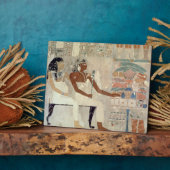 schilderij van de tombe Rekhmire, Thebes, d Fotoplaat (Zijkant)