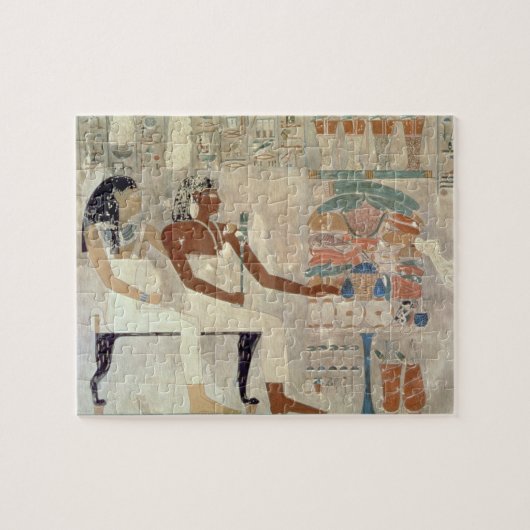 schilderij van de tombe Rekhmire, Thebes, d Legpuzzel (Horizontaal)
