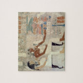 schilderij van de tombe Rekhmire, Thebes, d Legpuzzel (Verticaal)