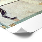 schilderij van de tombe Rekhmire, Thebes, d Poster (Hoek)